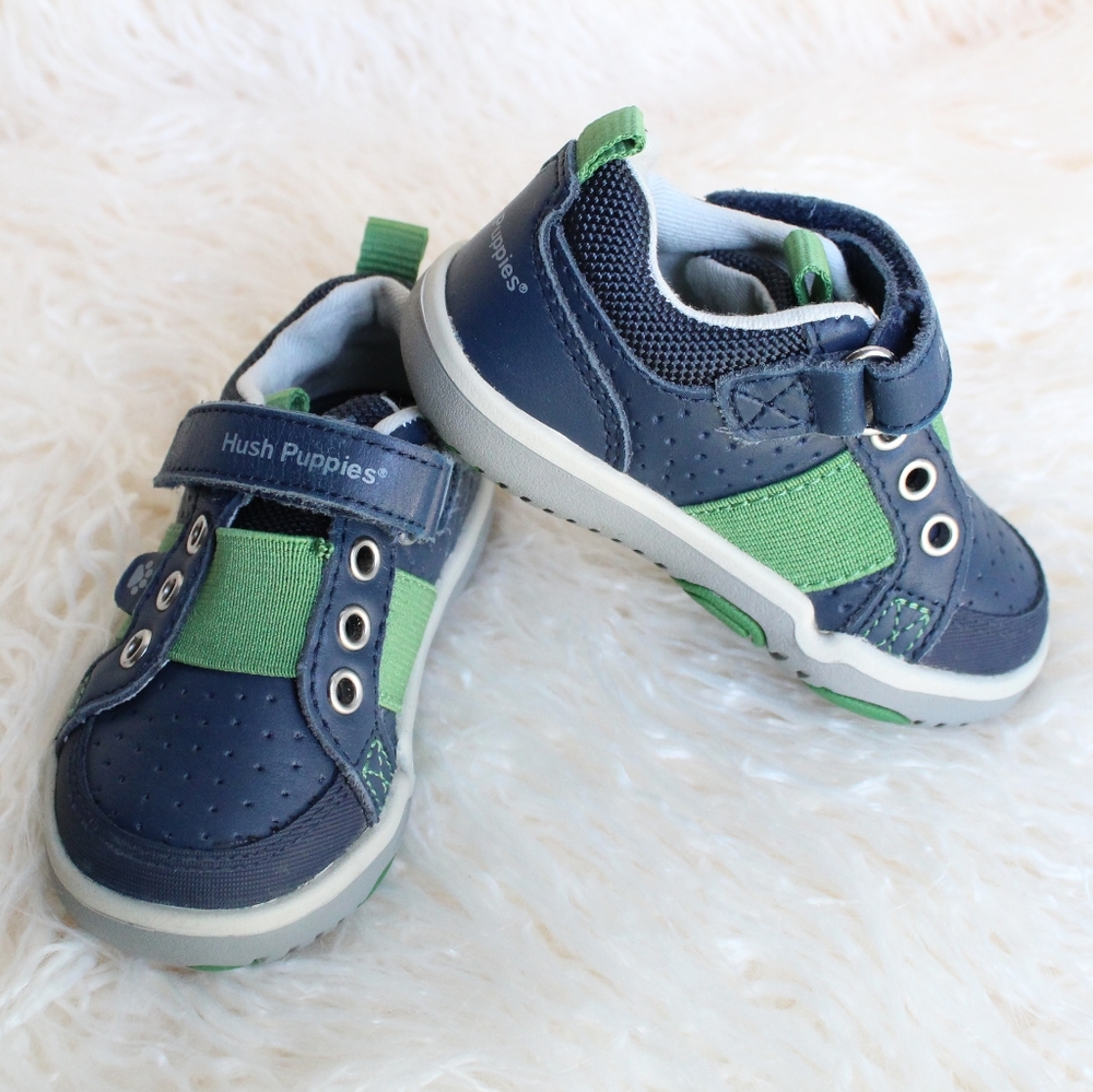 Hush Puppies Paw Flex Jesse Boy's Tennis Shoe